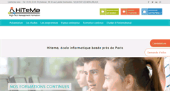 Desktop Screenshot of hitema.fr